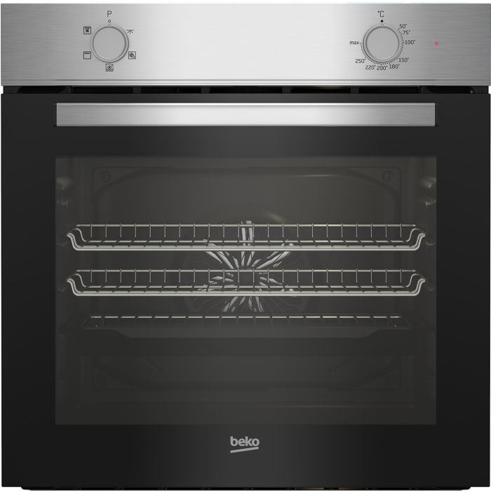 Beko BBSF210SX S/Steel Built-In Oven + Ceramic Hob Pack 