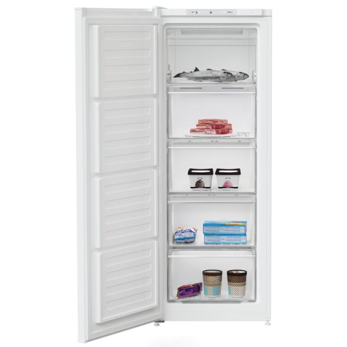Beko FNE4545W H1457 W54 D575 Cap 177L Freestanding Tall Frost Free Freezer - White