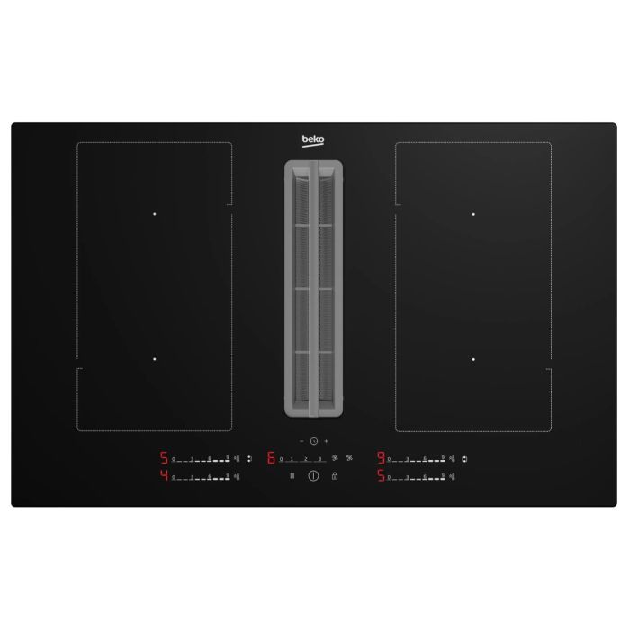 Beko HIXI84700UP 82cm Hob Extractor - Black
