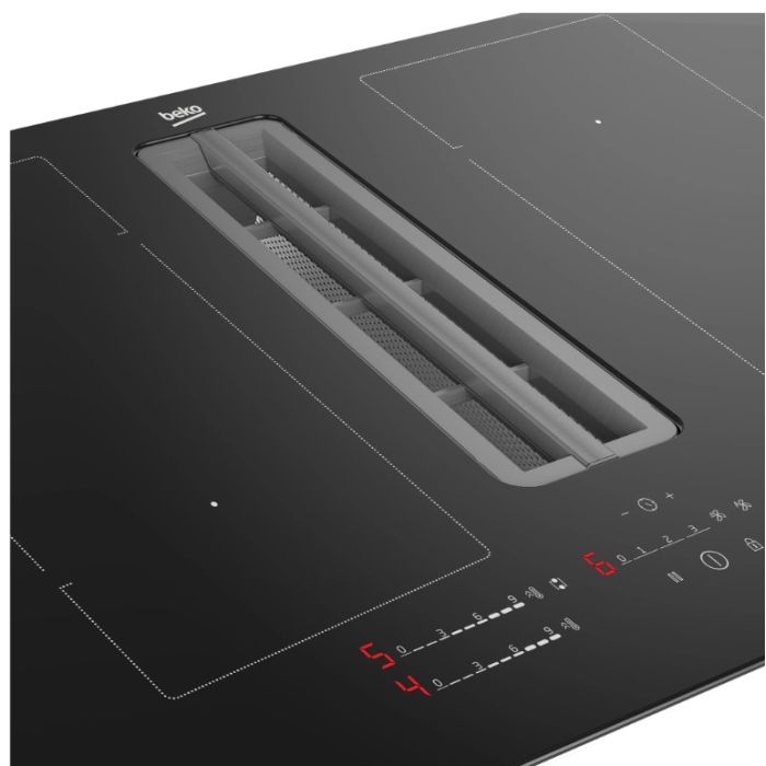Beko HIXI84700UP 82cm Hob Extractor - Black