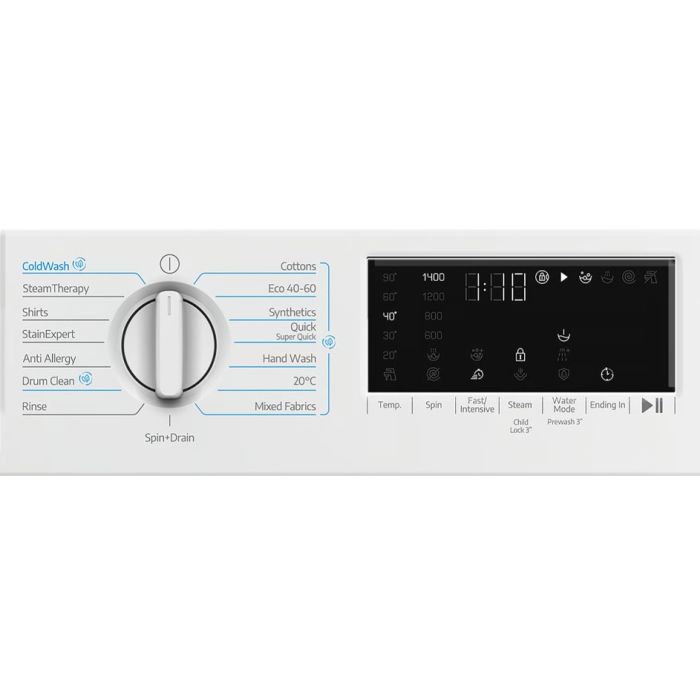 Beko WTIK741511 7kg 1400 Spin Integrated Washing Machine