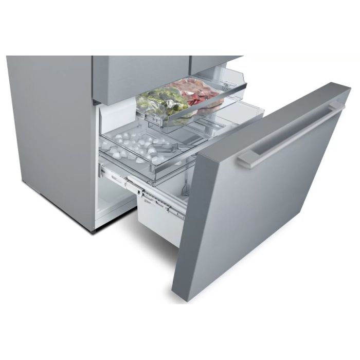 Bosch KFF96PIEP Inox-Easyclean American Food Centre (Plumbed Ice + Water)