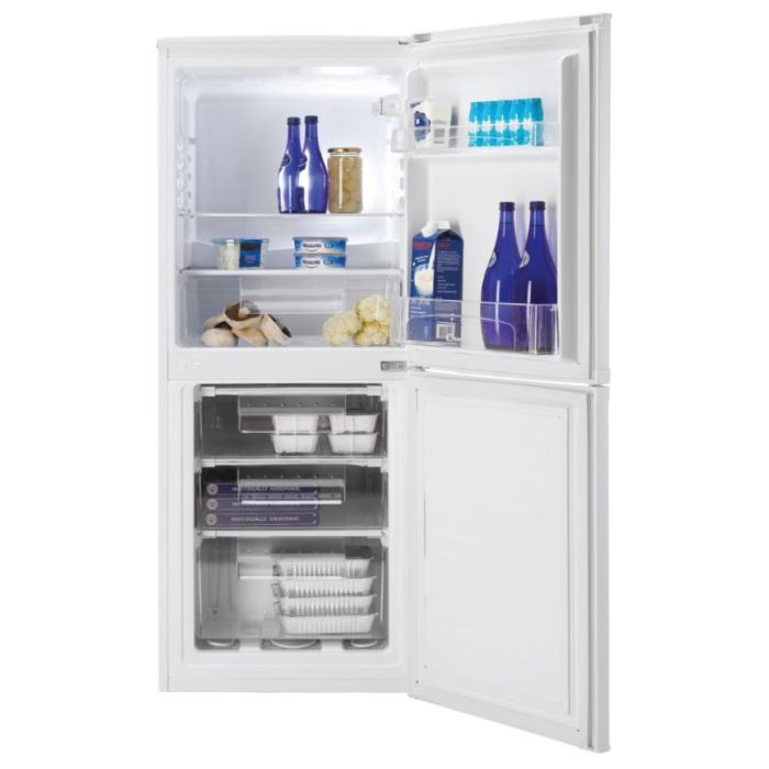 Candy CCH1S513EWK White H1365 W550 D570 Static Fridge Freezer