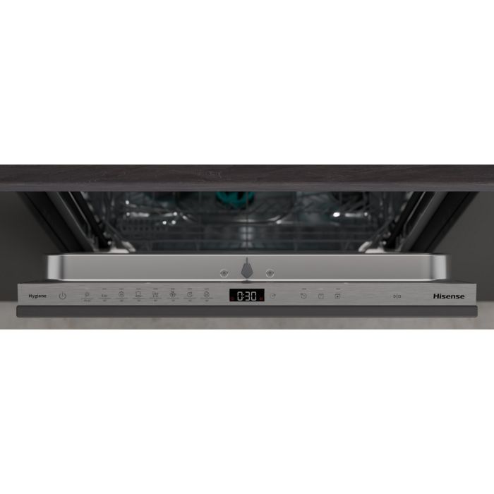 Hisense HV663A60UK Full-Size Fully Integrated Dishwasher - 16 Place Settings