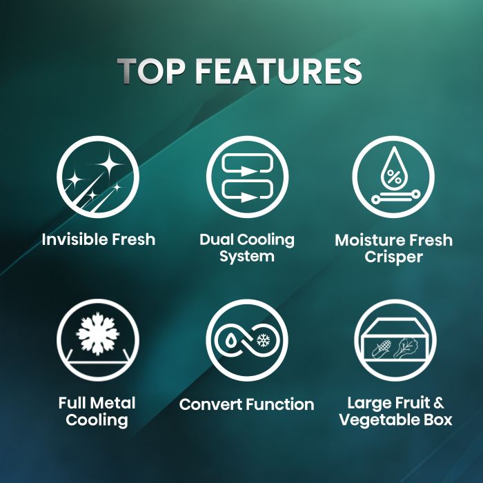 Hisense RB5B250SSWC1 Integrated 60/40 Total No Frost Smart Fridge Freezer Convert Function