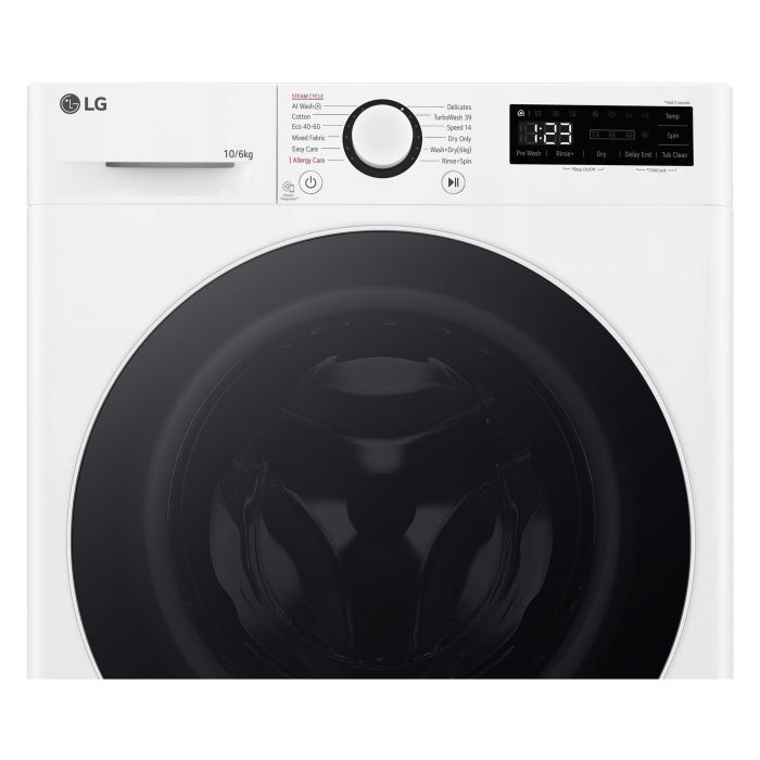 LG FWY706WWTN1 10kg/6kg 1400 Spin Washer Dryer - White