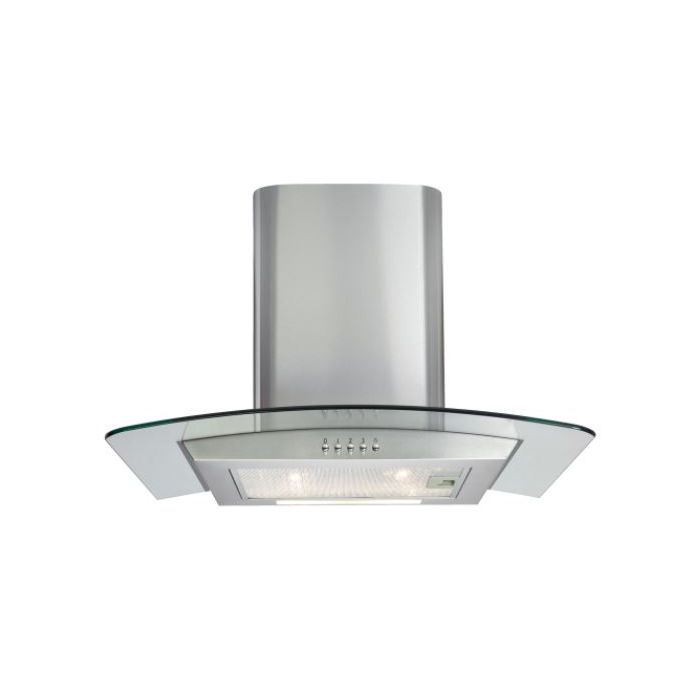 Matrix MEP601/SS S/Steel 60Cm Curved Glass Chimney Hood 