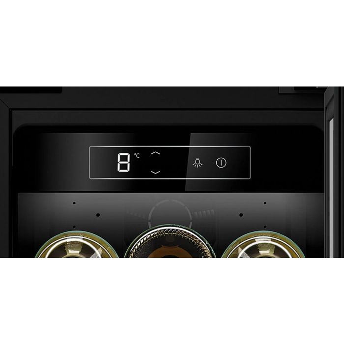 Neff KU9202HF0G Black Built-Under Wine Cabinet | 300 Wide | Single Zone