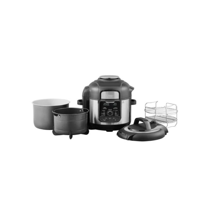 ninja OP500UK Foodi MAX 9-in-1 Multi-Cooker - Black/Stainless Steel