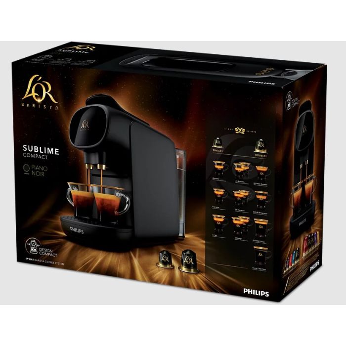 Philips LM9012/65 L'Or Barista Capsule Coffee Machine with 50 Capsules