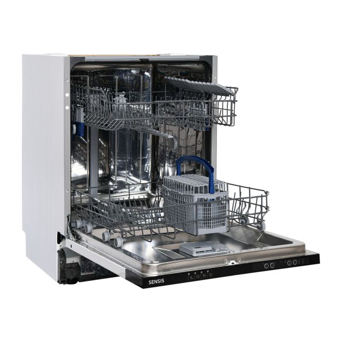 Sensis DWBI0213FSDWA Integrated Dishwasher - White - 13 Place Settings