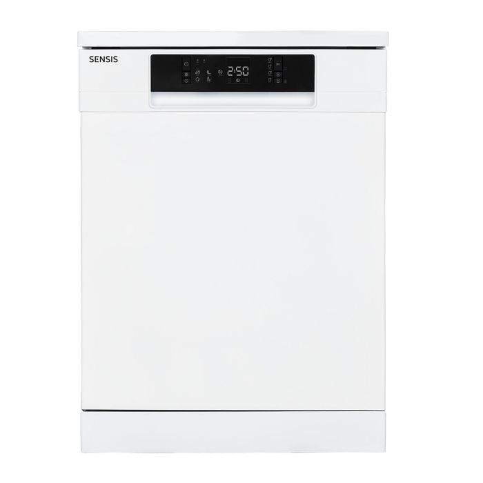 Sensis DWF0214FSDWA Free Standing Dishwasher - White - 14 Place Settings