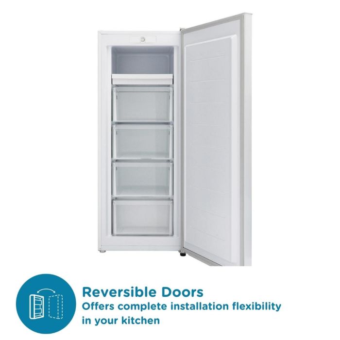 Sensis RFTLF01Z54EW H1380 W548 D565 Cap 163L - Low Frost Tall Freezer - White