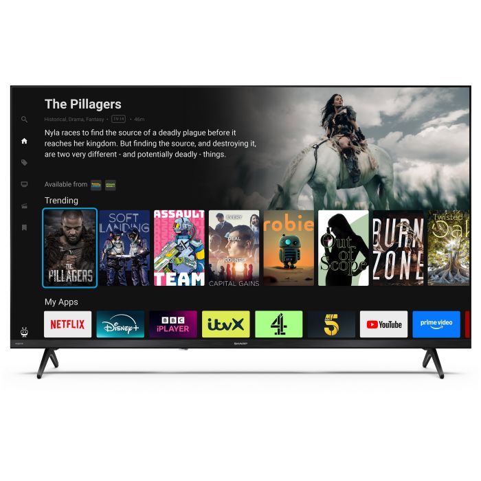 Sharp 2T-C40HE2245KB FHD 40 inchTV - Black
