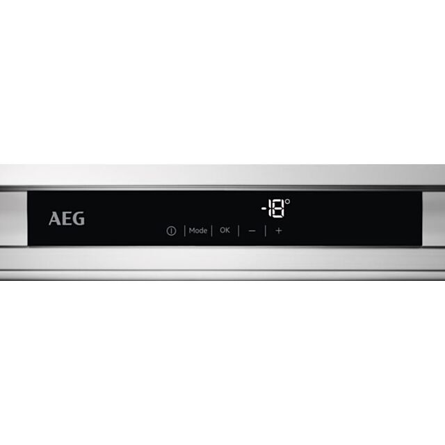 AEG ABK818E6NC Integrated Built-In Tall Frost Free Freezer • H178 • Fixed Hinge