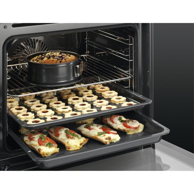 AEG BEX33501EM 
Multifunction Fan operated oven, touch control clock, minute minder and duration coo