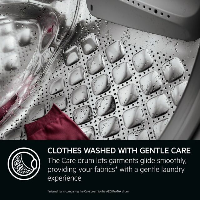 AEG LFR84146UC Connected Washing machine. 8000 Series, Universal Dose + Powercare technology. 10kg
w