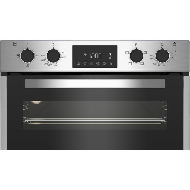 Beko BBTF26300X S/Steel Built-Under Double Oven 