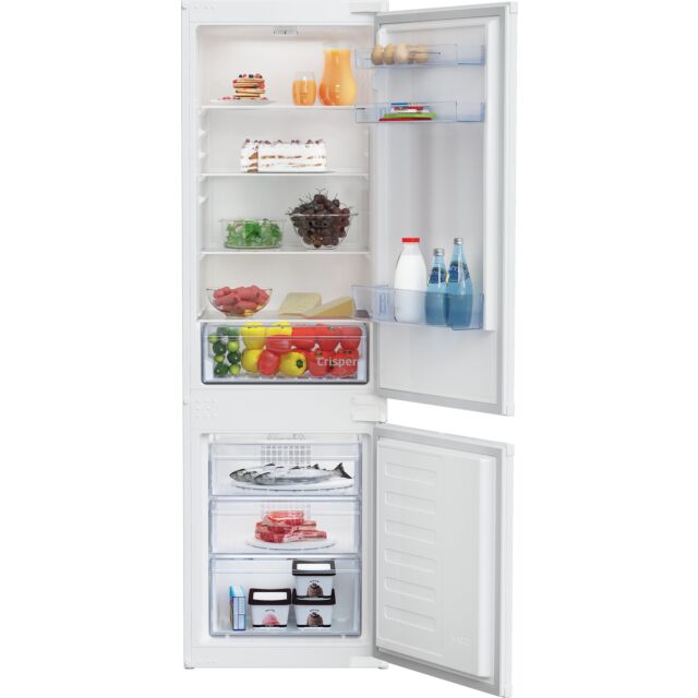 Beko BCFD473 Integrated 70:30 F/Free Built-In Fridge Freezer | Sliding Hinge