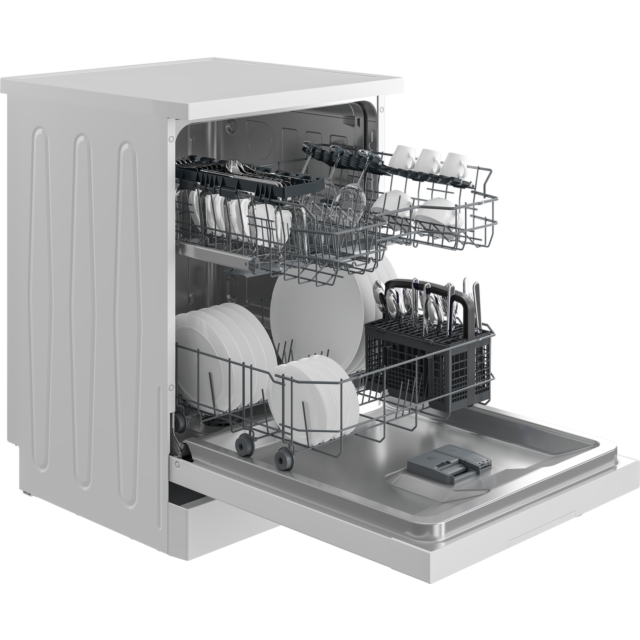 Beko BDFN26432W Full Size Dishwasher - 14 Place Settings