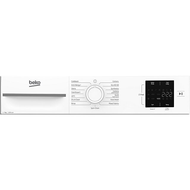 Beko BM1WU3721W 7kg 1200 Spin Washing Machine - White