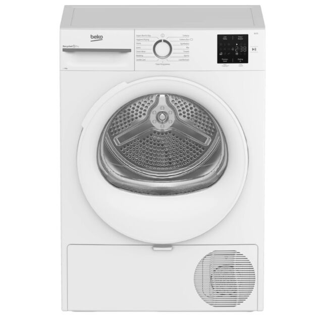 Beko BM3T3822W White Heat Pump Dryer 8kg