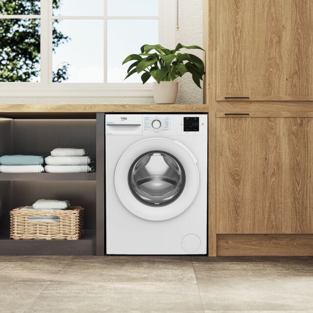 Beko BM3WT3841W 8kg 1400 Spin Washing Machine - White