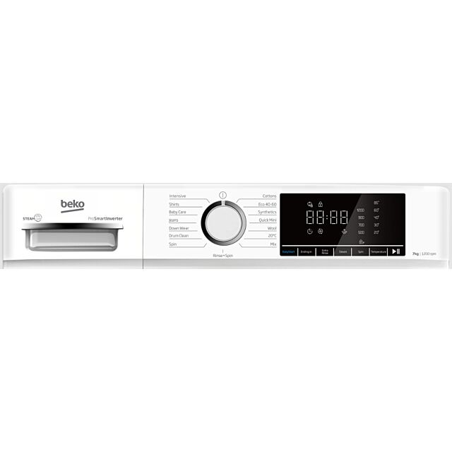Beko BWC7121W Freestanding 7kg 1200rpm Washing Machine - White