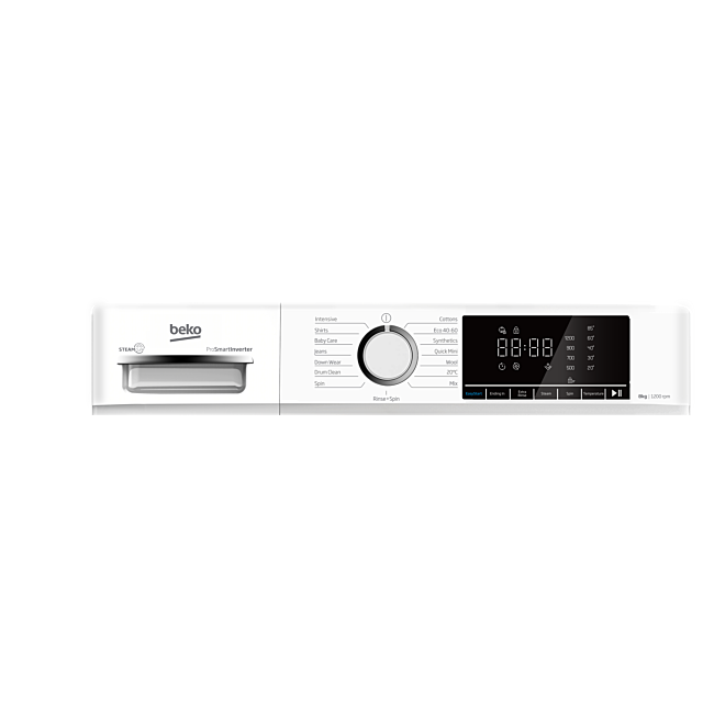 Beko BWC8121W Freestanding 8kg 1200rpm Washing Machine - White