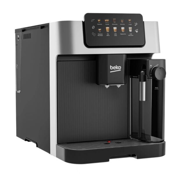 Beko CEG7304X Bean to Cup Fully Automatic Espresso Machine with Integrated Milk Jug - Silver