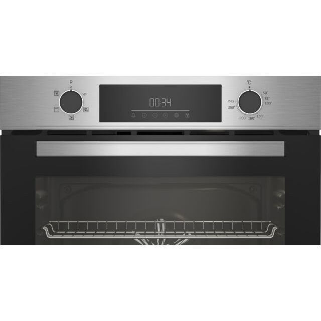 Beko CIFY81X Built In Electric Single Oven - Stainless Steel - A Energy Rated