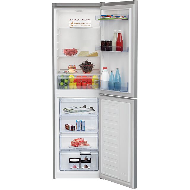 Beko CSG4582S Silver Freestanding H1824 W540 D575 50/50 Combi Fridge Freezer