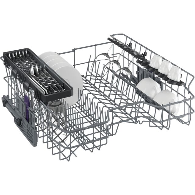 Beko DIN15C20 Integrated Dishwasher - Stainless Steel - E Energy Rated