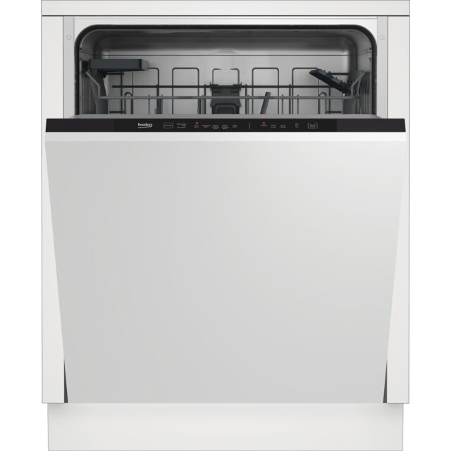 Beko DIN15C20 Integrated Dishwasher - Stainless Steel - E Energy Rated