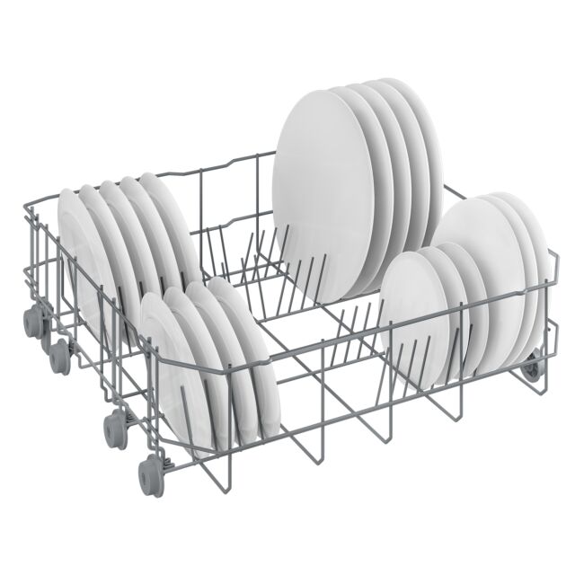 Beko DVN04X20S Silver Freestanding 60Cm Dishwasher 12.9Ltrs Water Consumption