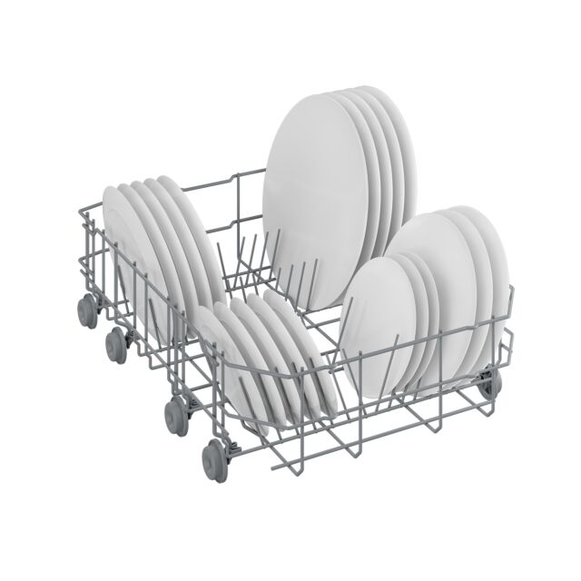 Beko DVS04X20W White 45Cm Dishwasher With 4 Programmes