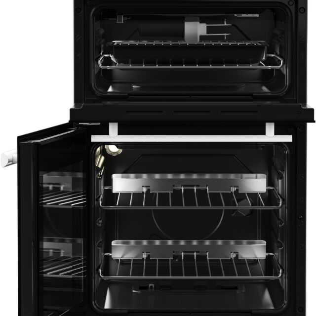 Beko EDG507W 50cm Double Oven Gas Cooker with Gas Hob - White