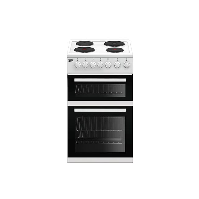 Beko EDP503W White Solid Plate Cooker