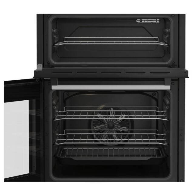 Beko FDC6731W White 60Cm Double Oven Electric Cooker With Ceramic Hob