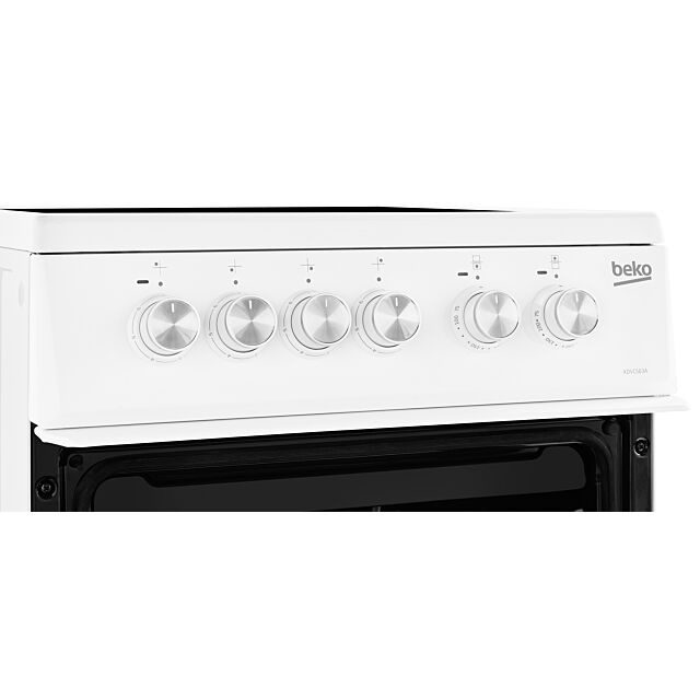 Beko KDVC563AW White 50Cm Ceramic Cooker 