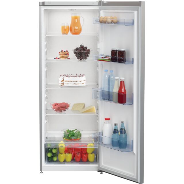 Beko LSG4545S Silver H1457 W540 D575 L252 , 6 Compartments, Free Standing Tall Larder Fridge