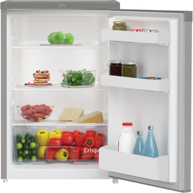 Beko UL4584S H840 W540 D590 L128 4 Compartments, E Energy Rated Larder Fridge, Auto Defrost, Reversi