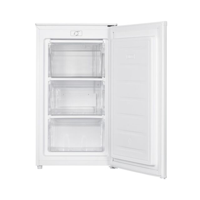 Belling BFZ60WH White H850 W47 D450 Cap 60L Undercounter Freezer 3 Drawers, Frost Shield, Reversible