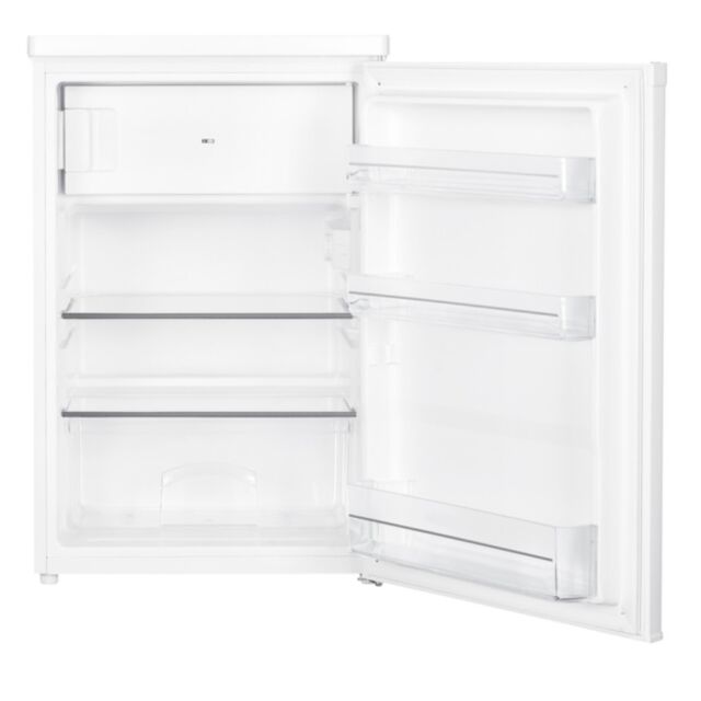 Belling BR110WH H850 W550 D580 Fridge With 4* Ice Box Glass Shelves E Class 14L + 95L Capacity Rev D