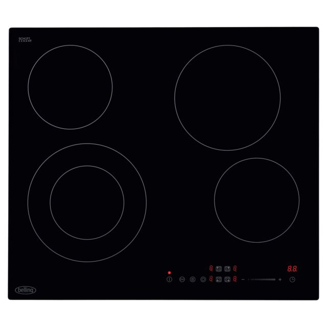Belling CH602TBLK Frameless Built-In 60Cm Ceramic Hob (Touch Control)