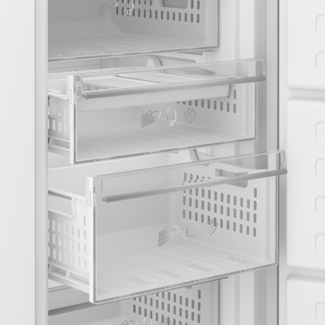 Blomberg FNT4454I H177.5 W54cm Integrated Frost Free Freezer - White
