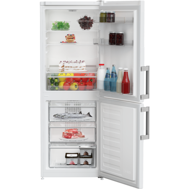Blomberg KGM4524 H152.8 W54cm 50/50 Frost Free Fridge Freezer - White