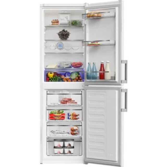 Blomberg KGM4574V H182.4 W54cm Frost Free 50:50 Fridge Freezer - White