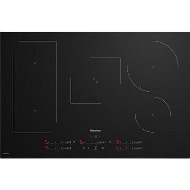 Blomberg MIX55487N 78cm Induction Hob - Ceramic Black