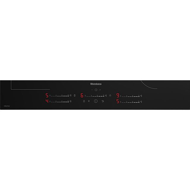 Blomberg MIX55487N 78cm Induction Hob - Ceramic Black